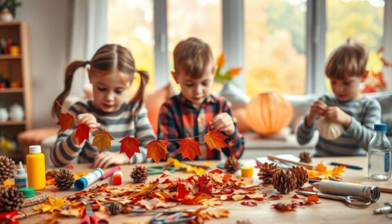 Bastelanleitung Herbst Kinder