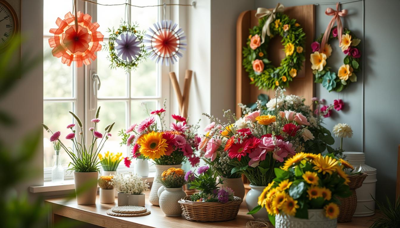 basteln frühling einfach und schnell
