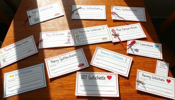 DIY-Gutscheine