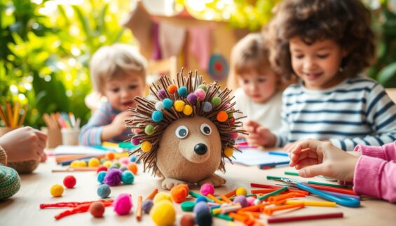 Einfache Bastelideen mit Kindern