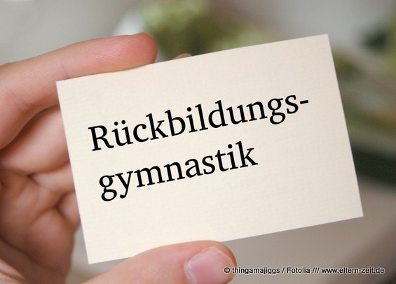 Rückbildungsgymnastik: Rückbildungskurse nach der Geburt machen sehr viel Sinn (© thingamajiggs / Fotolia)