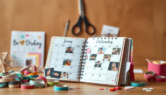Geburtstagskalender DIY