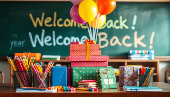 Geschenke und Überraschungen für den Schulanfang