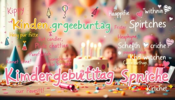Kindergeburtstag Sprüche Kindergeburtstag Sprüche