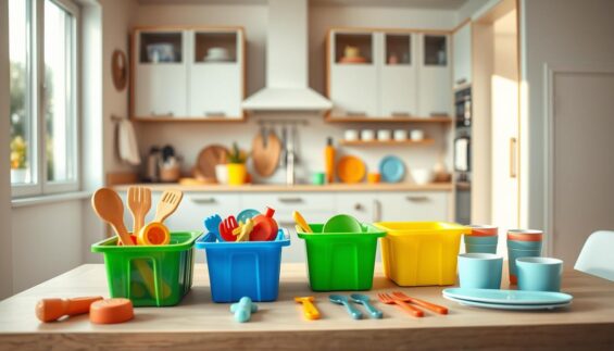 Kindersichere Küchenmöbel