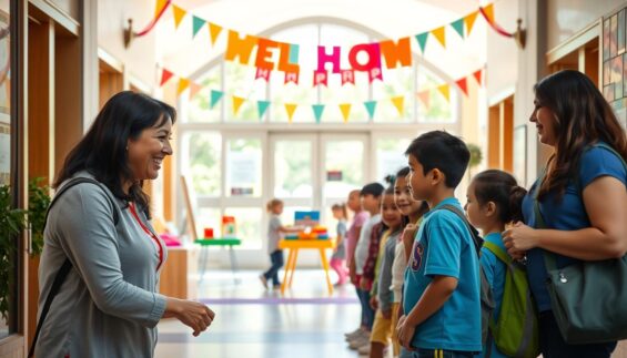 Unterstützung durch die Schule beim Schulanfang und Einschulung
