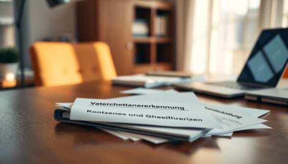Vaterschaftsanerkennung Kosten und Gebühren