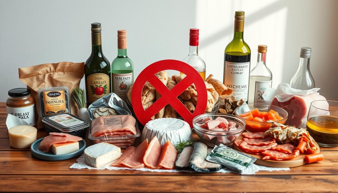 Was darf man in der Schwangerschaft nicht essen?