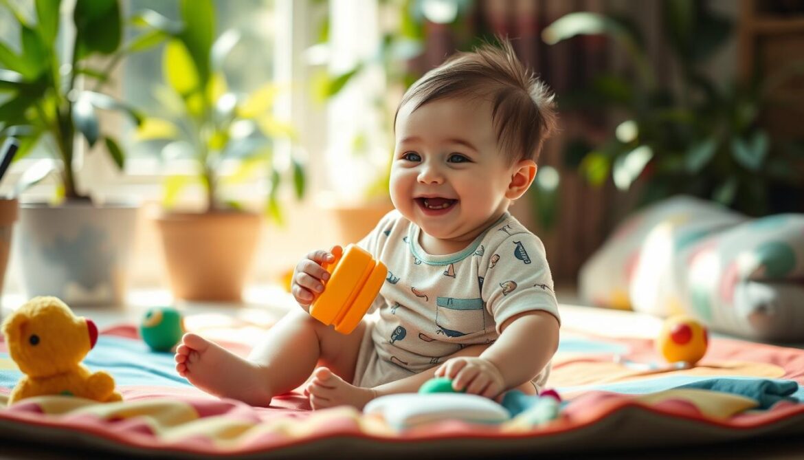 Entwicklung & Pflege Baby 6 Monate alt