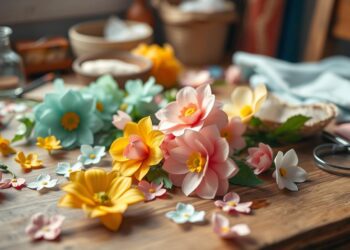 basteln frühling einfach und schnell