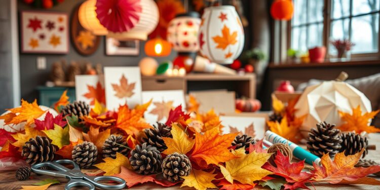 basteln herbst kinder