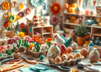 basteln mit eierkarton