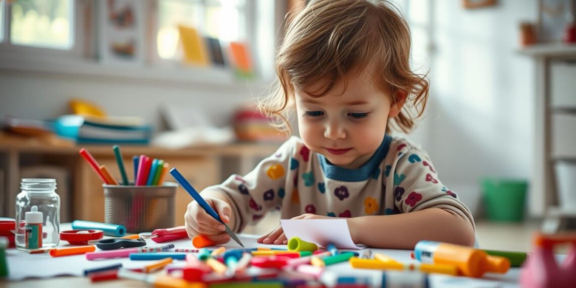 basteln mit kindern 4 jahre