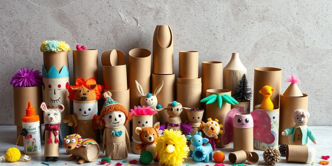 basteln mit klopapierrollen