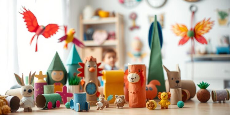 basteln mit klopapierrollen