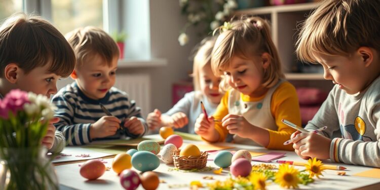 basteln ostern kinder