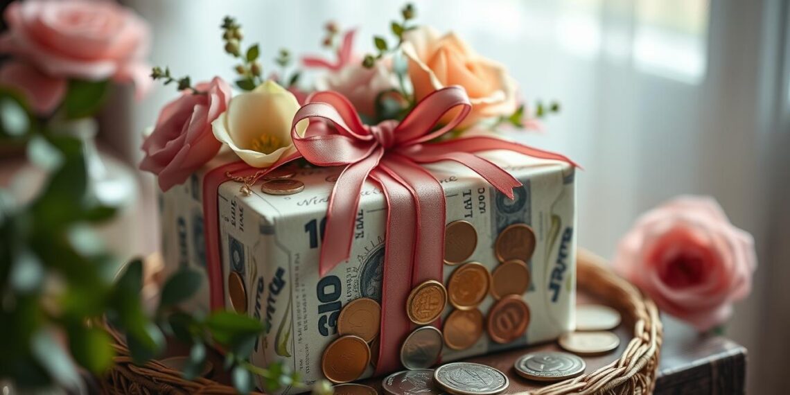 geldgeschenk hochzeit basteln