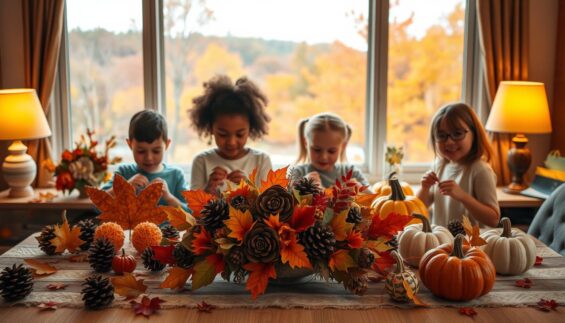 herbstliche bastelprojekte für kinder