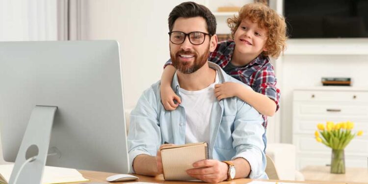Homeoffice für die Elternzeit gestalten