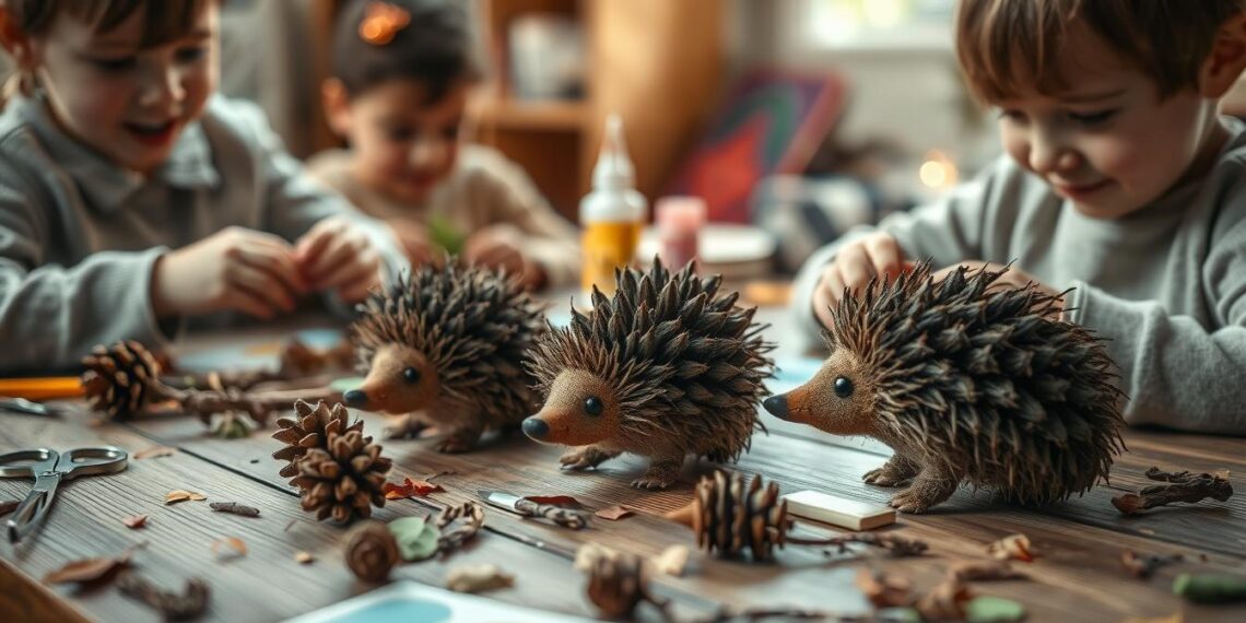 igel basteln