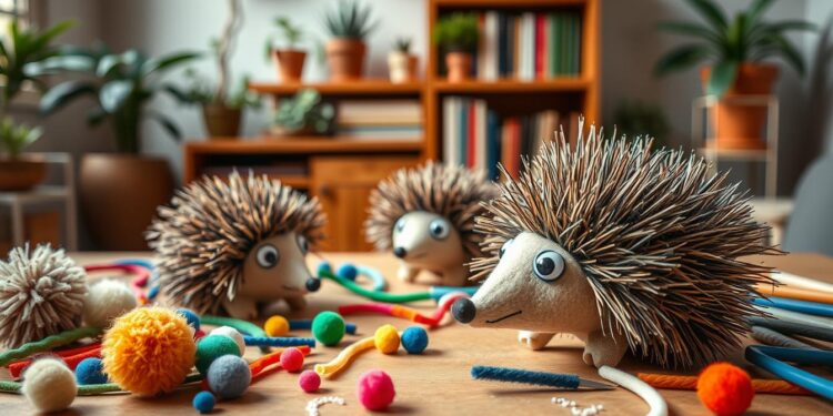 igel basteln