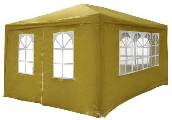 Günstigste Lösung für Gartenpavillon bei Amazon, aber mit viel Kritik von Rezensenten