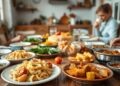 mittagessen familie