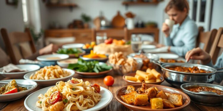 mittagessen familie