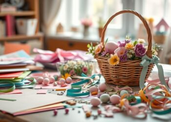 osterkörbchen basteln