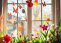 ostern basteln fenster