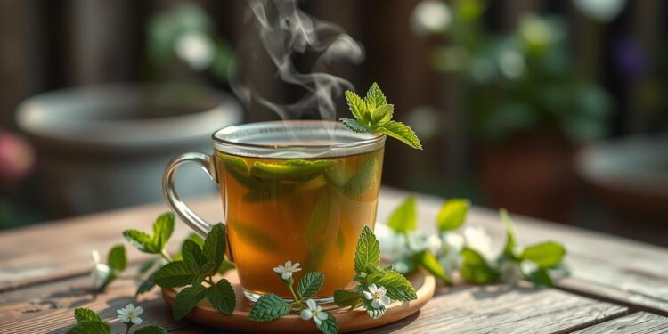 pfefferminztee stillen