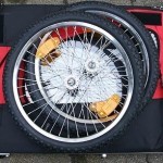 Der RED LOON T2 Jogger - platzsparend zusammengelegt (Klick führt zum Produkt bei Amazon)