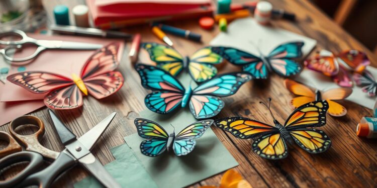 schmetterling basteln