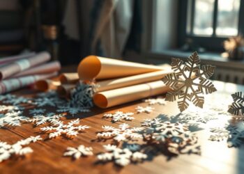 schneeflocken basteln