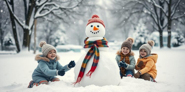schneemann basteln