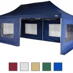 3x6m wasserdichter Faltpavillon von STILISTA® - bei entsprechendem Budget eine feine Lösung