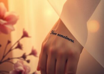 tattoo trauer erinnerung mama