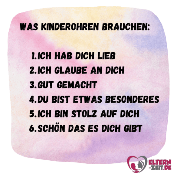 was kinderohren brauchen