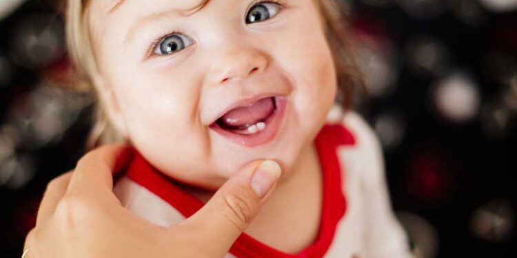 Zahnen Baby